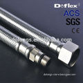 Doflex New Design Fashion Style ACS SGS CE Certificated High Pressure stainless steel bathtub faucet hose